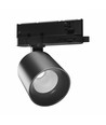 Artemida Mini 6,5-20W DALI skinnespot - Sort, RA90, varm hvid, IP20