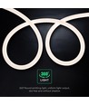 V-Tac 16W/m 360° Neon Flex LED strip, Ø25mm - 24V, 4000K