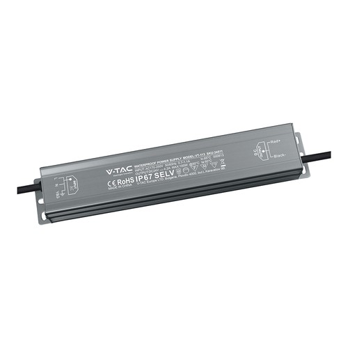 100W / 24V DC strømforsyning til LED strips - IP67 vandtæt