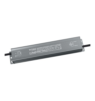 100W / 24V DC strømforsyning til LED strips - IP67 vandtæt