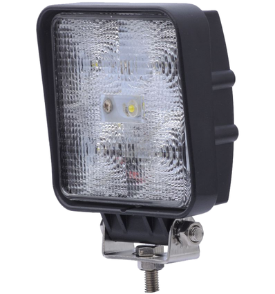 15W LED arbejdslampe - Bil, lastbil, traktor, trailer, udrykningskøretøjer, kold hvid, 12V / 24V