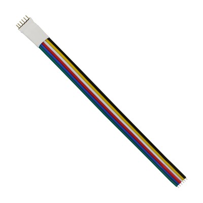 Billede af P-Z kabel 6 PIN LED strip stik 12mm hos LEDProff DK