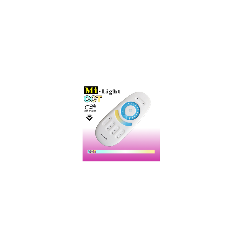 Outlet: Mi Light Cct Fjernbetjening 2 4ghz 4 Zoner