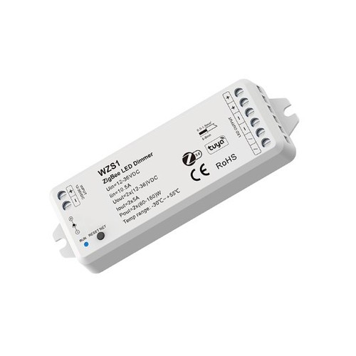 LEDlife Zigbee controller til LED-strips - Hue kompatibel, 12V (120W), 24V (240W)
