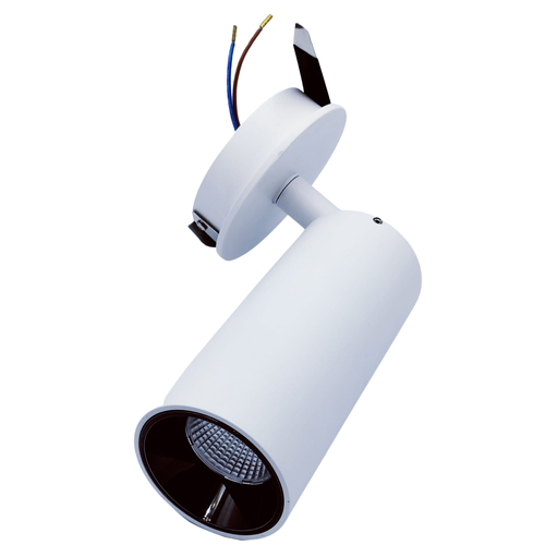 LEDlife 12W Indbygning spot, dæmpbar hvid - Hul: Ø5,5 cm, Mål: Ø5,2 cm, RA90, 230V