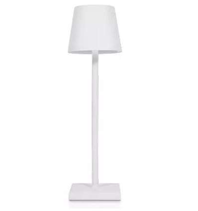 Opladelig LED bordlampe Inde/ude - Hvid, IP54 udendørs, touch dæmpbar