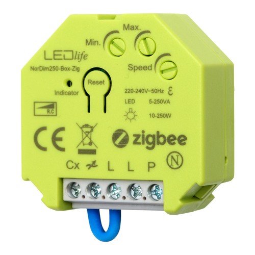 LEDlife Zigbee indbygningsdæmper - 250W, til indbygning