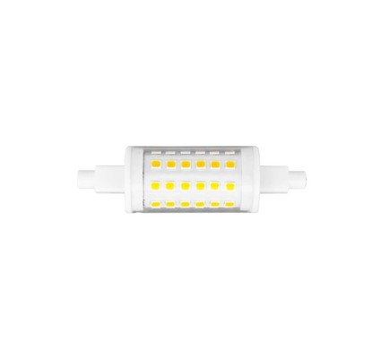 Outlet: SILI6 LED pære - 6W, 78mm, dæmpbar, 230V, R7S