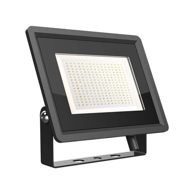 Billede af V-Tac 200W LED projektør - Arbejdslampe, udendørs - Dæmpbar : Ikke dæmpbar, Farve på hus : Sort, Kulør : Neutral hos LEDProff DK