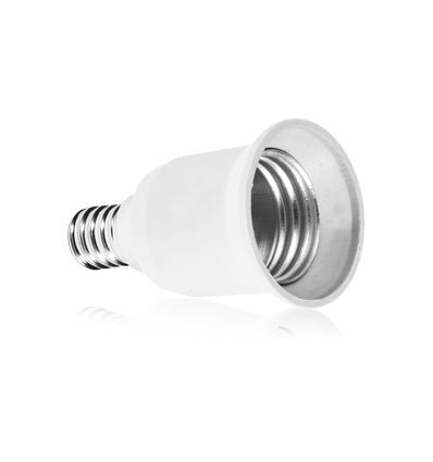 Adapter E14 til E27 adapter