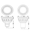 LEDlife LUX4 LED spot - 4W, 230V, GU10, RA 97