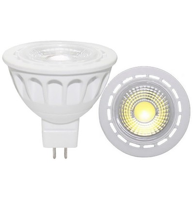 GU5.3 4,5W dæmpbar LUX4 LED spotpære - 12V, MR16