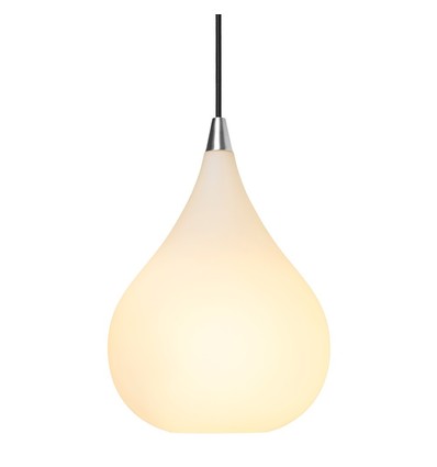 Halo Design - DROPS Pendel Ø23 opal Glas / Alu