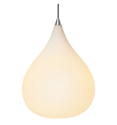 Halo Design - DROPS Pendel Ø38 opal Glas / Alu