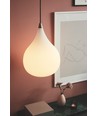 Halo Design - DROPS Pendel Ø38 opal Glas / Alu