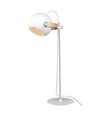 Outlet: Halo Design - D.C Bordlampe Ø18 E27, hvid / eg