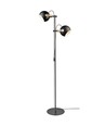 Halo Design - D.C  gulvlampe 2L Ø18 E27,  sort / eg