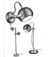 Halo Design - D.C Væglampe Ø12 G9, Opalic m. eg-sort