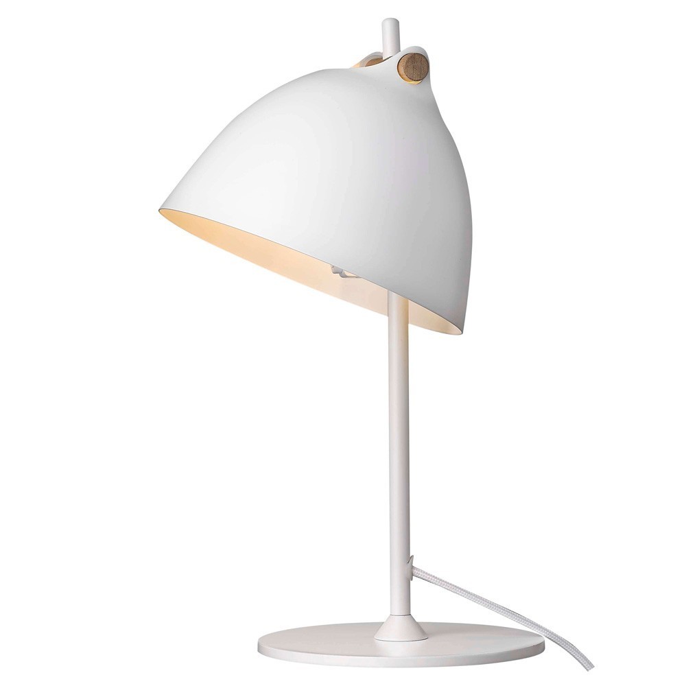 Billede af Restsalg: Halo Design - ÅRHUS bordlampe Ø18 G9, Hvid / Træ