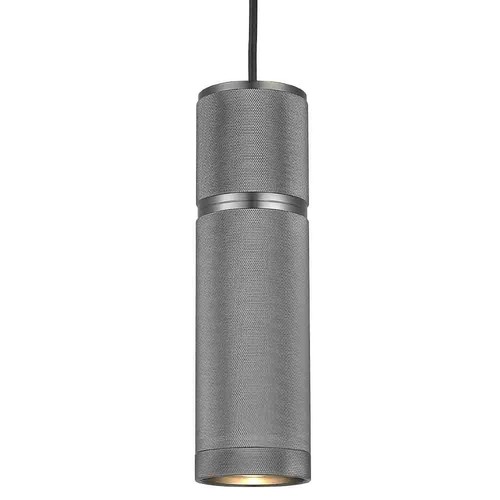 Halo Design - Halo- the pendant Cylinder pendel i Metal gun black Ø12 2,5m kabel