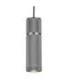 Halo Design - Halo- the pendant Cylinder pendel i Metal gun black Ø12 2,5m kabel