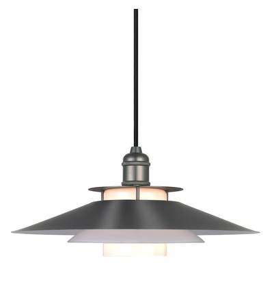 Outlet: Halo Design - 1123 Stor Pendel Ø40 Gun Black/opal