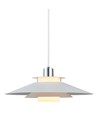 Halo Design - RIVOLI Pendel Ø40 hvid/krom
