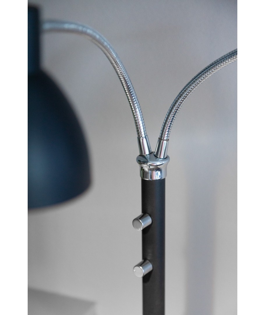 Halo Design - HUDSON gulvlampe LED 2L sort LEDProff