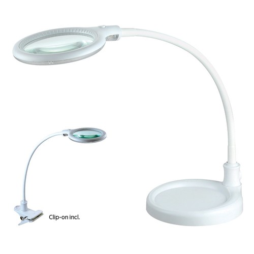 Halo Design - MAGNI Bordlampe Magnifying small hvid