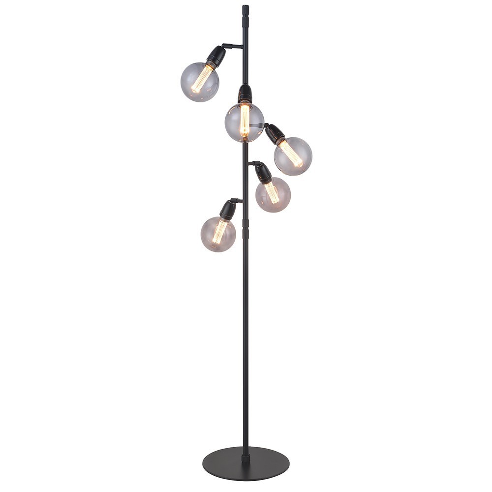 Outlet: Halo Design Compass Gulvlampa Sort