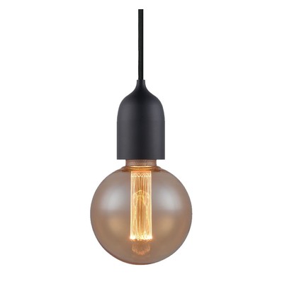 Outlet: Halo Design - Classic fatningssæt E27 sort