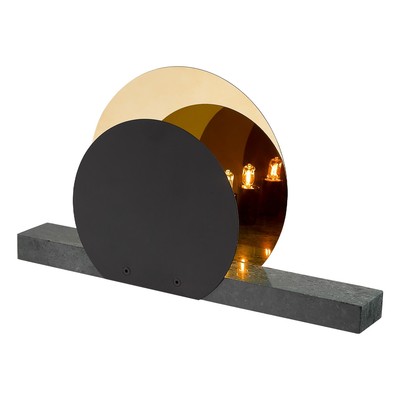 11: Halo Design - Marble Eclipse, Grøn Bordlampe