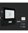 V-Tac 10W LED projektør med sensor - Samsung LED chip
