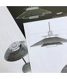 Halo Design - Rivoli bordlampe sort/messing