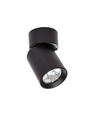 LED GU10 loftspot - Sort, justerbar, til påbygning, ekskl. lyskilde