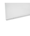 60x60 LED panel i ramme, 40W - Indbygget i hvid ramme, til direkte montering