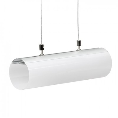 #2 - Aluprofil Cylinderformet til LED strips, 2 meter i længden
