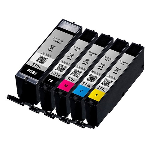 Canon PGI-570XL PGBK - 571XL BK+C+M+Y blækpatron 76ml kompatibel