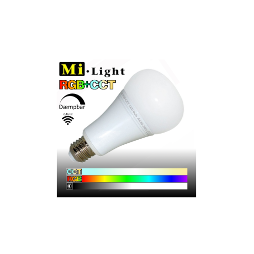 Restsalg: Mi-Light E27 RGB+CCT 12W 1100LM 2,4GHz