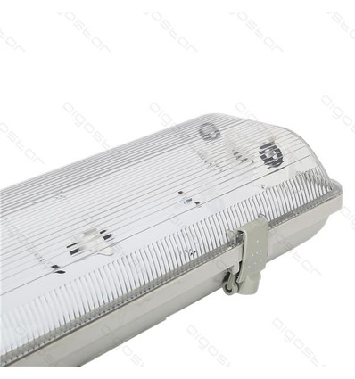Restsalg: 120cm IP65 LED T8 Dobbelt lysstofrør armatur