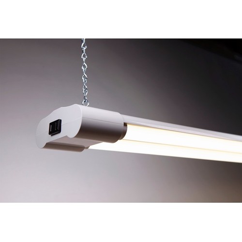 Restsalg: LED Shop-Light 40 Watt armatur 120 cm. Neutral Hvid, 4000 Lumen