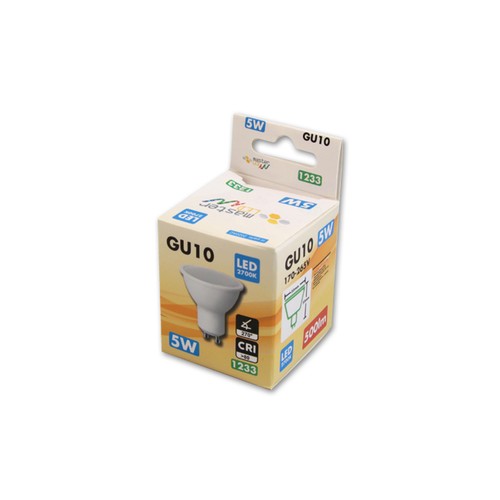 Outlet: GU10 - 5W LED Spot, 400 Lumen, varm/neutral hvid