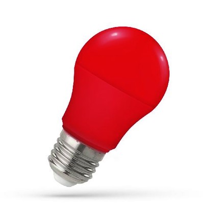 E27 - 5W Rød LED dekorationspære