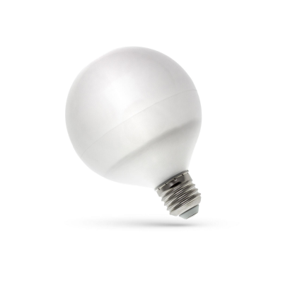 Restsalg: Spectrum 13W LED globepære - Ø9,5 cm, E27 - Dæmpbar : Ikke dæmpbar, Kulør : Varm