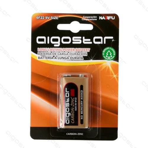 Restsalg: Aigostar 6F22 Batteri, 9V