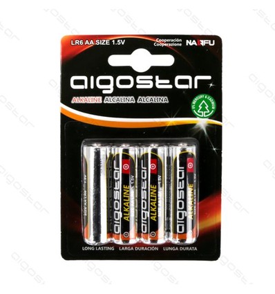 Restsalg: 4 stk Aigostar LR6 AA Batteri, 1,5V
