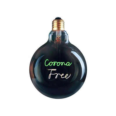 Se Restsalg: E27 Colors Corona Free Pære, 4 Watt - Ø 12.5 cm, 3-step hos LEDProff DK