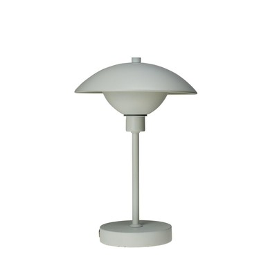 Billede af Roma bordlampe i hvid, batteri/genopladelig - Dyberg Larsen