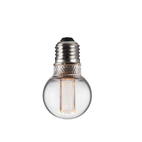 Restsalg: E27 Colors Krone Pære, 2 Watt Blitz - Ø 4.5 cm, 3-step