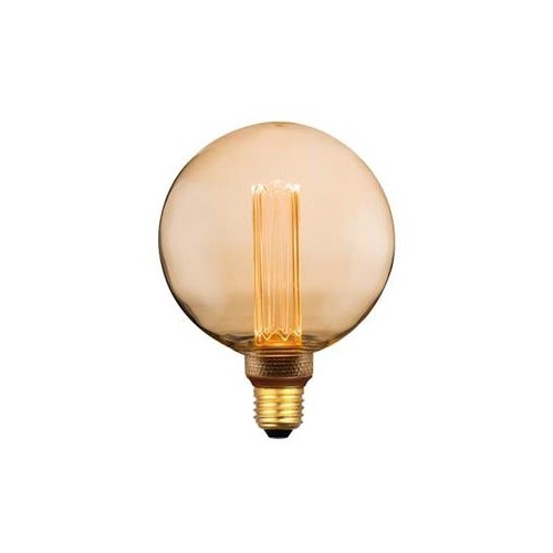 E27 Colors Dim Globe Amber, 5W